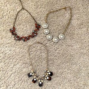 Fall/winter statement necklaces. Jcrew factory and loft